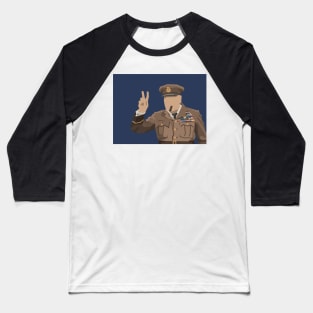 Minimalistic Winston Churchill Baseball T-Shirt